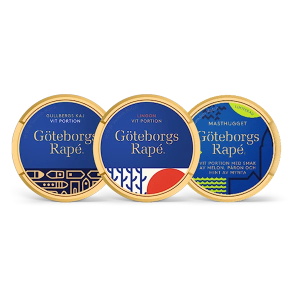 Göteborgs Rapé No 2 Mixpack
