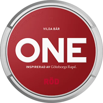 ONE Röd White Portion