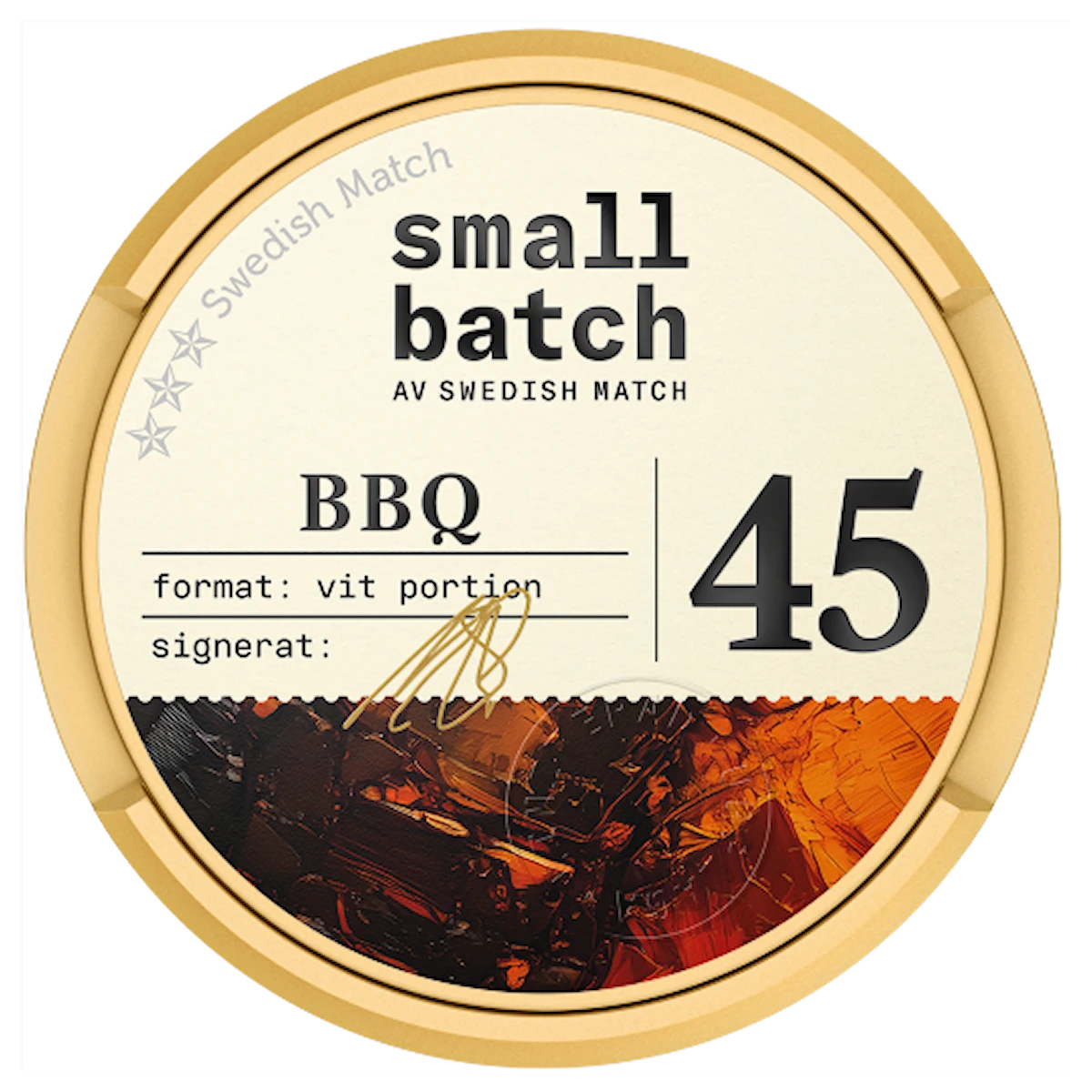Small Batch No. 45 BBQ White Portion