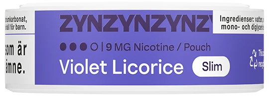 ZYN Violet Licorice Slim Strong