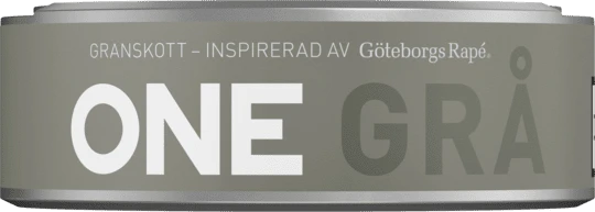 ONE Grå White Portion