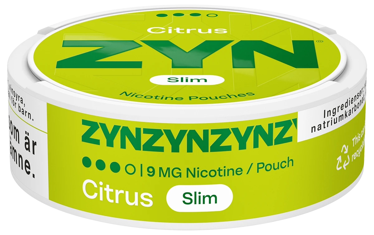 ZYN Citrus Slim Strong