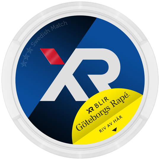 XR Göteborgs Rapé Slim White Portion Strong