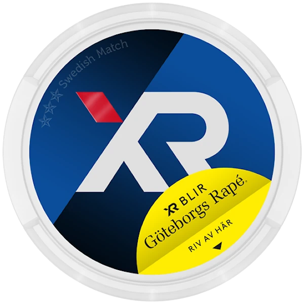 XR Göteborgs Rapé Slim White Portion Strong