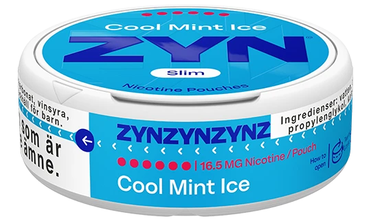 ZYN Cool Mint Ice Slim Ultra Strong