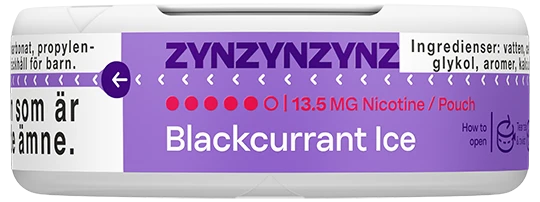 ZYN Blackcurrant Ice Slim Super Strong