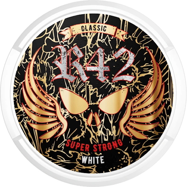 R42 Classic White Portion Super Strong