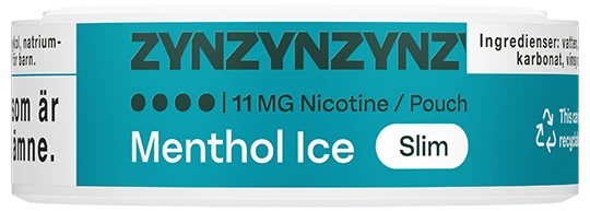 ZYN Menthol Ice Slim Extra Strong