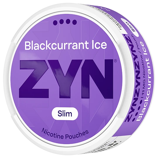 ZYN Blackcurrant Ice Slim Extra Strong