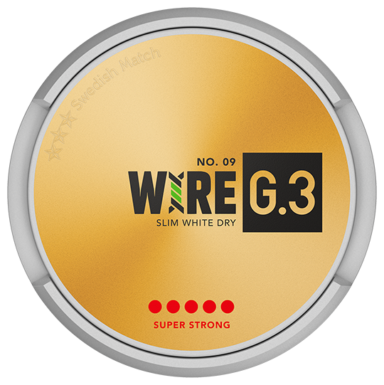 G.3 Wire Slim White Dry Super Strong