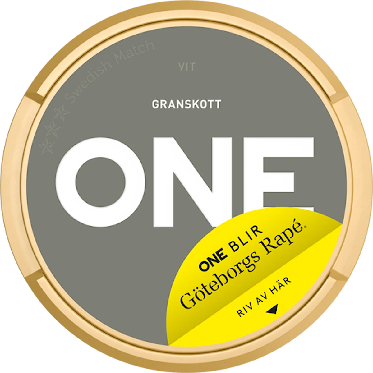 ONE Grå White Portion