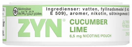 ZYN Cucumber Lime Slim Normal