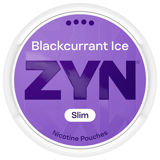 ZYN Blackcurrant Ice Slim Extra Strong