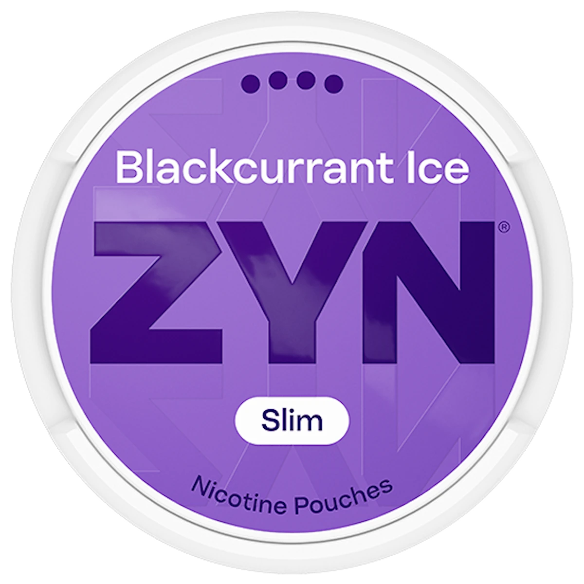 ZYN Blackcurrant Ice Slim Extra Strong