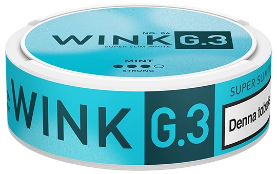 G.3 Wink Super Slim White Strong