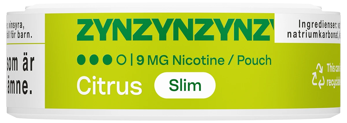 ZYN Citrus Slim Strong
