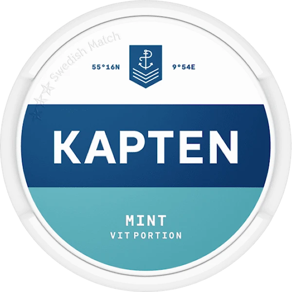 Kapten Mint Vit Portion