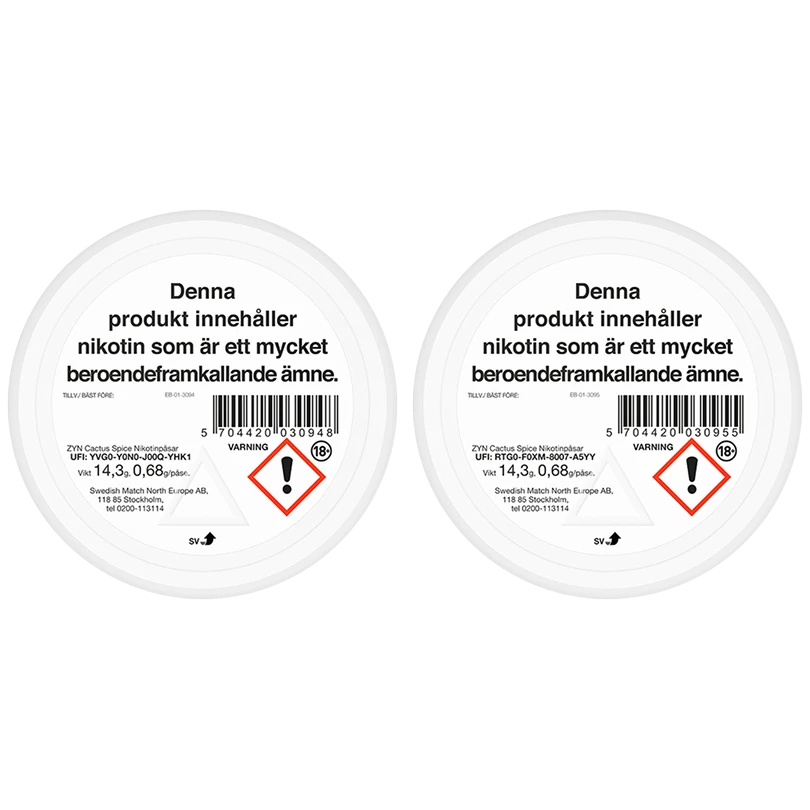 ZYN Cactus Spice Mixpaket Strong & Extra Strong