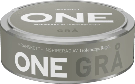 ONE Grå White Portion