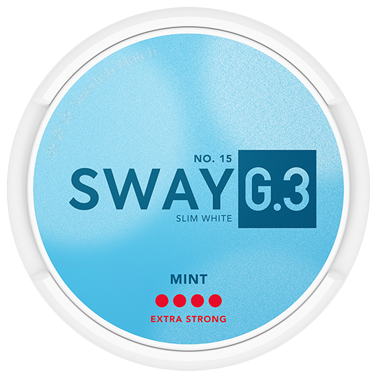 G.3 Sway Slim White Extra Strong