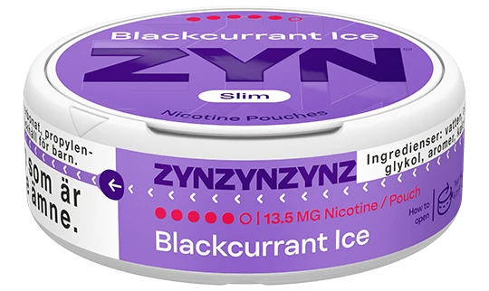 ZYN Blackcurrant Ice Slim Super Strong