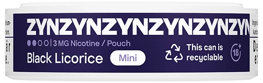 ZYN Black Licorice Mini Normal