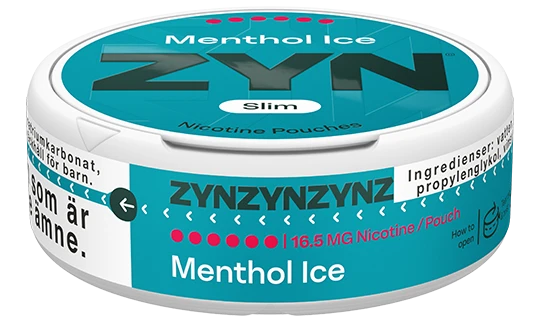 ZYN Menthol Ice Slim Ultra Strong