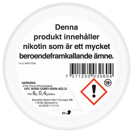 ZYN Citrus Mini Normal