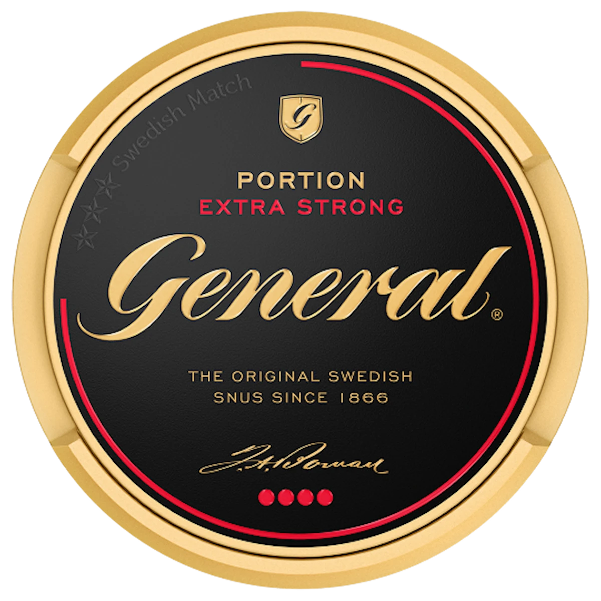 General Original Portion Extra Strong - Senaste produktionen